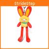 Rabbit Eyecatching Plush Keychain In Festive Colors Ideal For New Celebrations Year