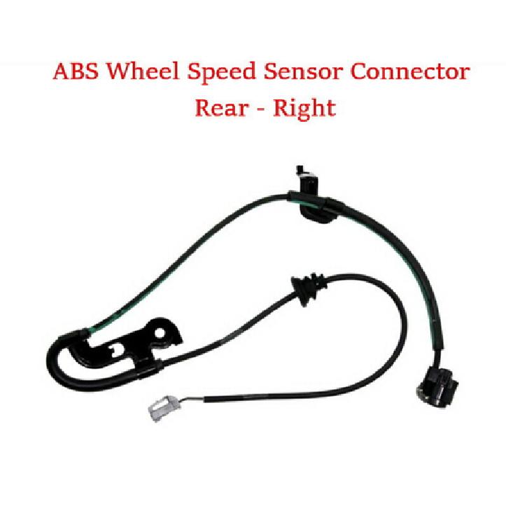2 ABS Wheel Speed Sensor Connectors Rear Left & Right Fits: Lexus ES350 Camry