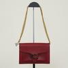 [Pre-Owned] Tabby Enamel Buckle Leather Clutch Small - Excellent #1AUTGRM