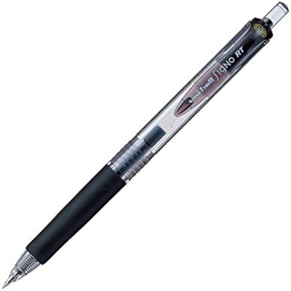 Mitsubishi Pencil Gel Ballpoint Uniball Cygno RT 0.38 Black UMN103.24