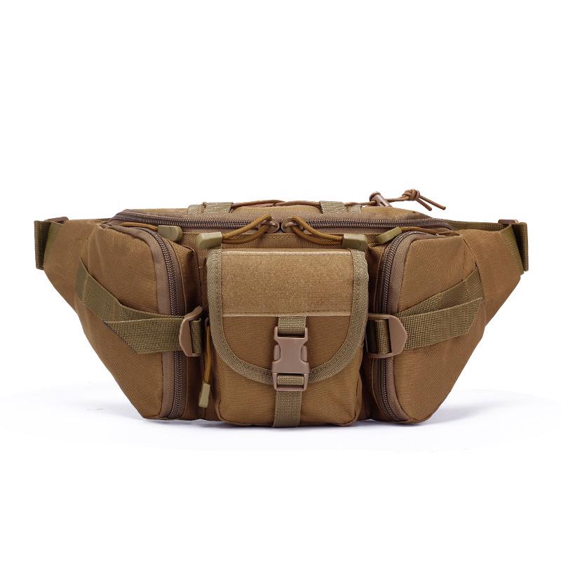 Large Waterproof Tactical Waist Bag: Multifunctional, Wear-Resistant for Outdoor Sports, Cycling, Hiking