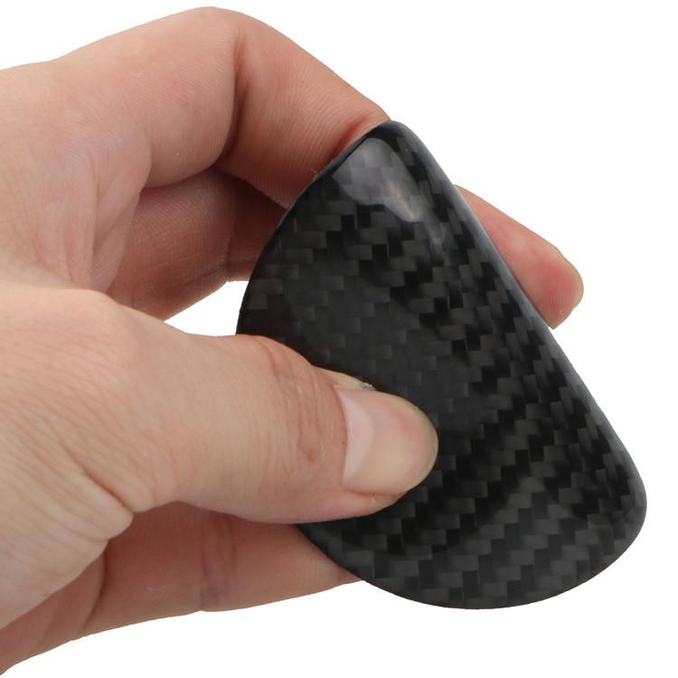 Carbon Fiber Car Water Coaster Interior Decoration Pad Multifunctional Car Coaster Door Groove Mat Insulation Non-slip Mat
