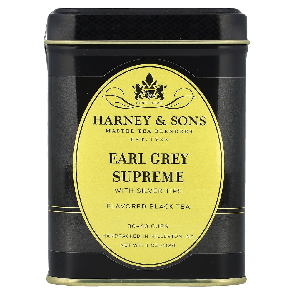 Черный чай Harney & Sons Silver Tip Earl Grey Supreme, 4 унции
