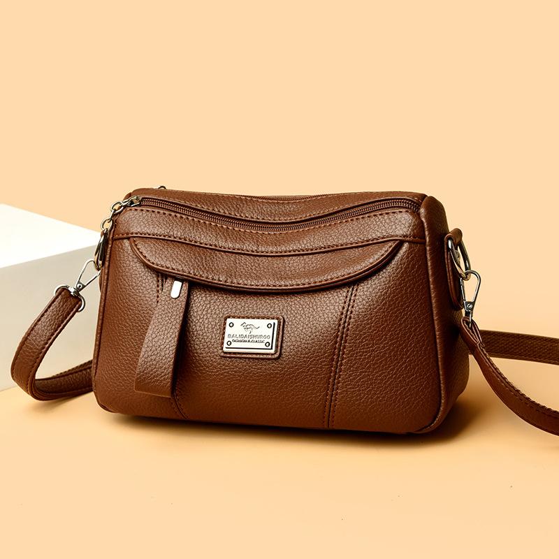Women's Bag New Fashion Simple Retro Mother Bag Large Capacity Shoulder Messenger Bag Women