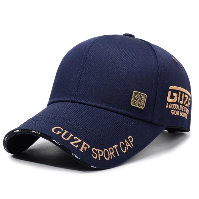 Spring Autumn Embroidered Letter Cap Men Women Hard Top Outdoor Baseball Cap