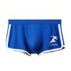 Men's Pure Cotton Printed Boxer Briefs - Breathable, Comfortable, Summer Thin Sports Underwear for Boys and Youth