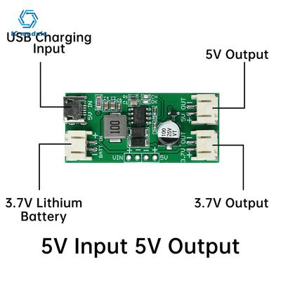 TP5400 1A Lithium Battery Charging Module 5V 1A Boost Converter Power Bank Charging Boost Module Micro USB Interface