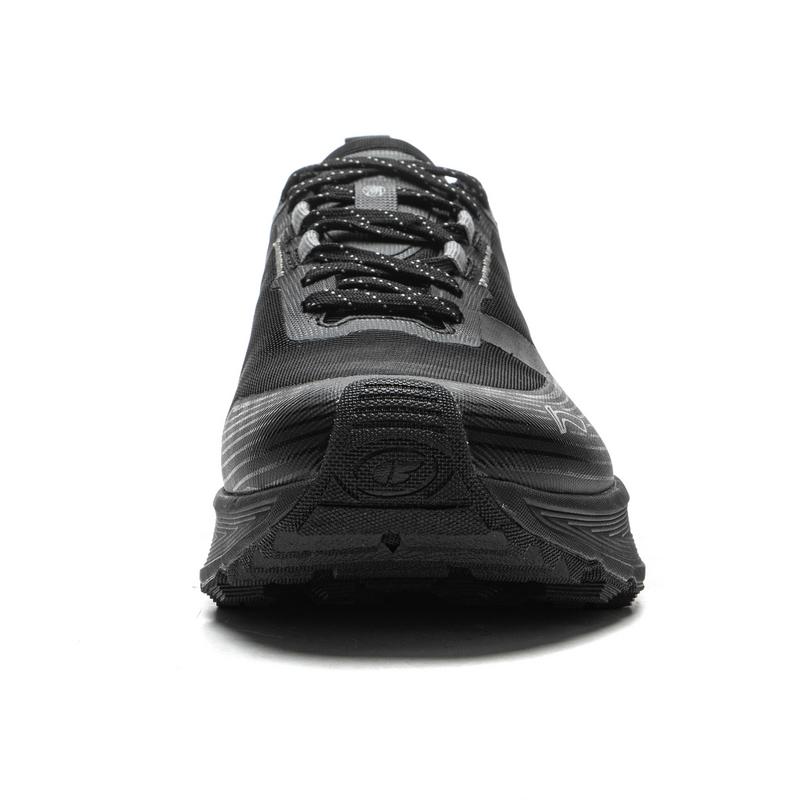Li Ning CF Outdoor Comfort Fashion Shock Absorbing Wear Resistant Rebound Low Top Hiking Shoes Unisex Hiking Shoes Black AHCV037-13