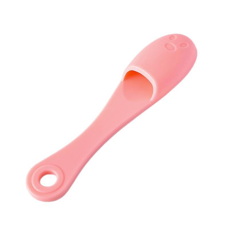 Silicone Facial Cleansing Brush with Soft Bristles for Blackhead and Pore Cleaning