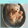 Dilly Dudu Hedgehog Plush Toy For Baby Infants Soft Short Plush Gift For Newborns