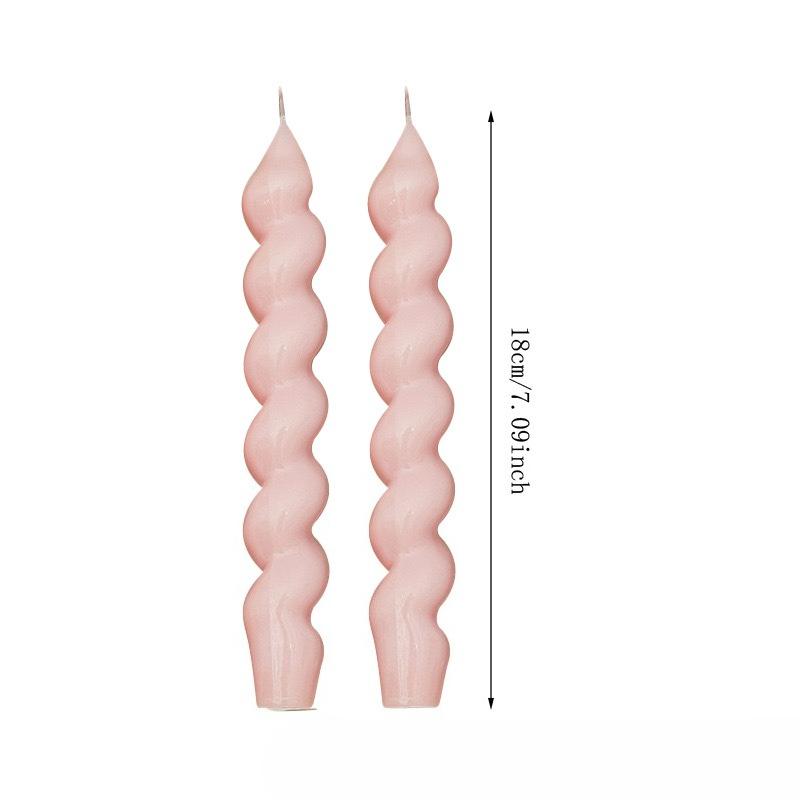 Retro Small - Waisted Wooden Candelabra, a Decorative Ornament for Living Room, Dining Table and Entrance Hall