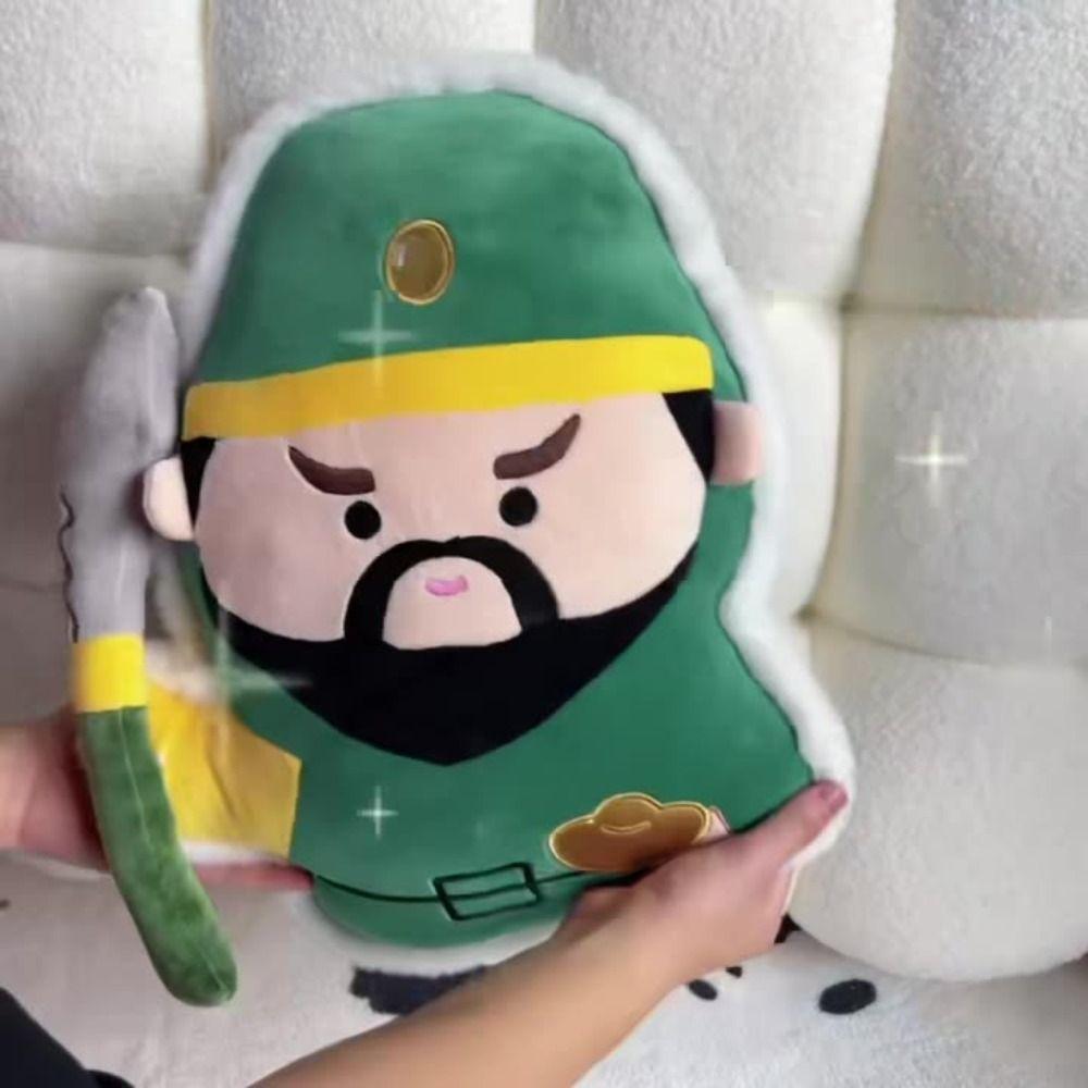 Wenchang Jun Plush God of Longevity Toy Guan Gong Plush Stuffed Dolls Xmas