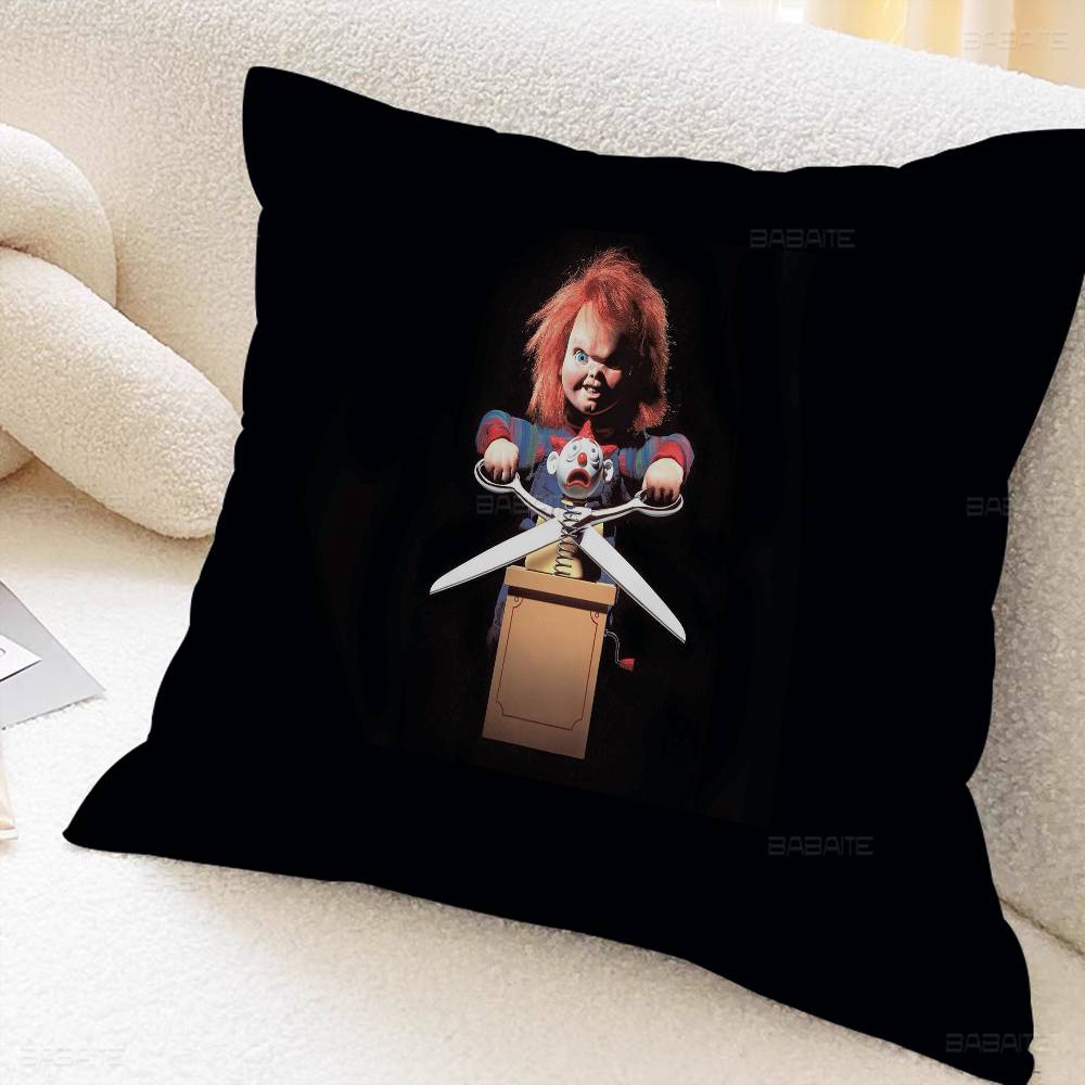 C-Chucky C-Child's P-Play Cushion Cover Pillow Cover Decor Pillowcase Printed Cushion Case for Couch