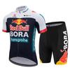 Mens Cycling Jersey Bib Shorts Set Quick Dry Breathable Road Bike Outfit Ride