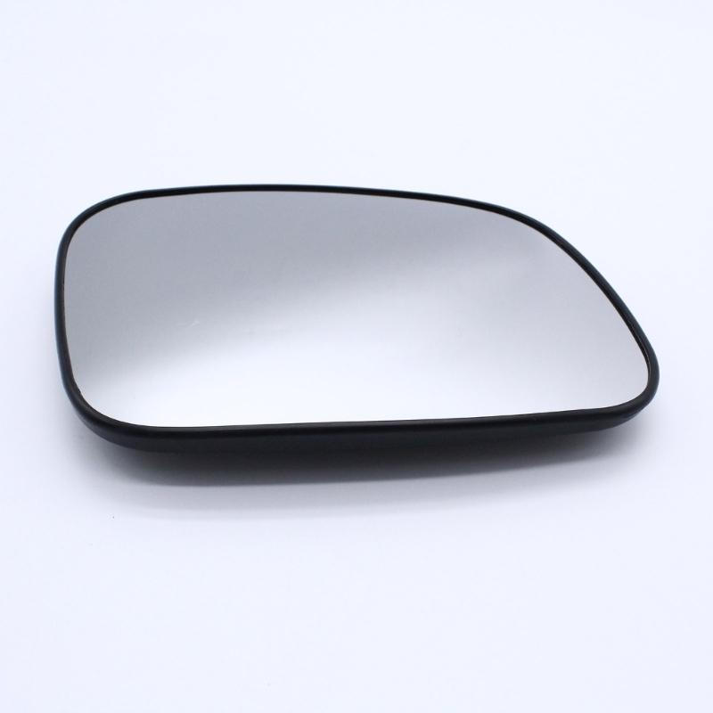 Front Door Wing Mirror Glass with Mount Waterproof Anti-Glare Rear View Mirror Lens for Discovery 2 CRD100640 CRD100650