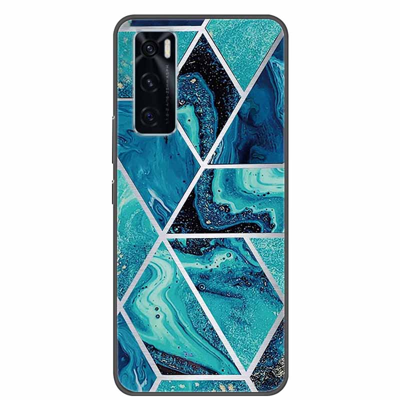 For Vivo V20 SE Case Marble Silicone Soft TPU Bumper Cover Coque For Vivo V20 SE Back Cover Cases for VivoV20 SE V20SE V 20 SE