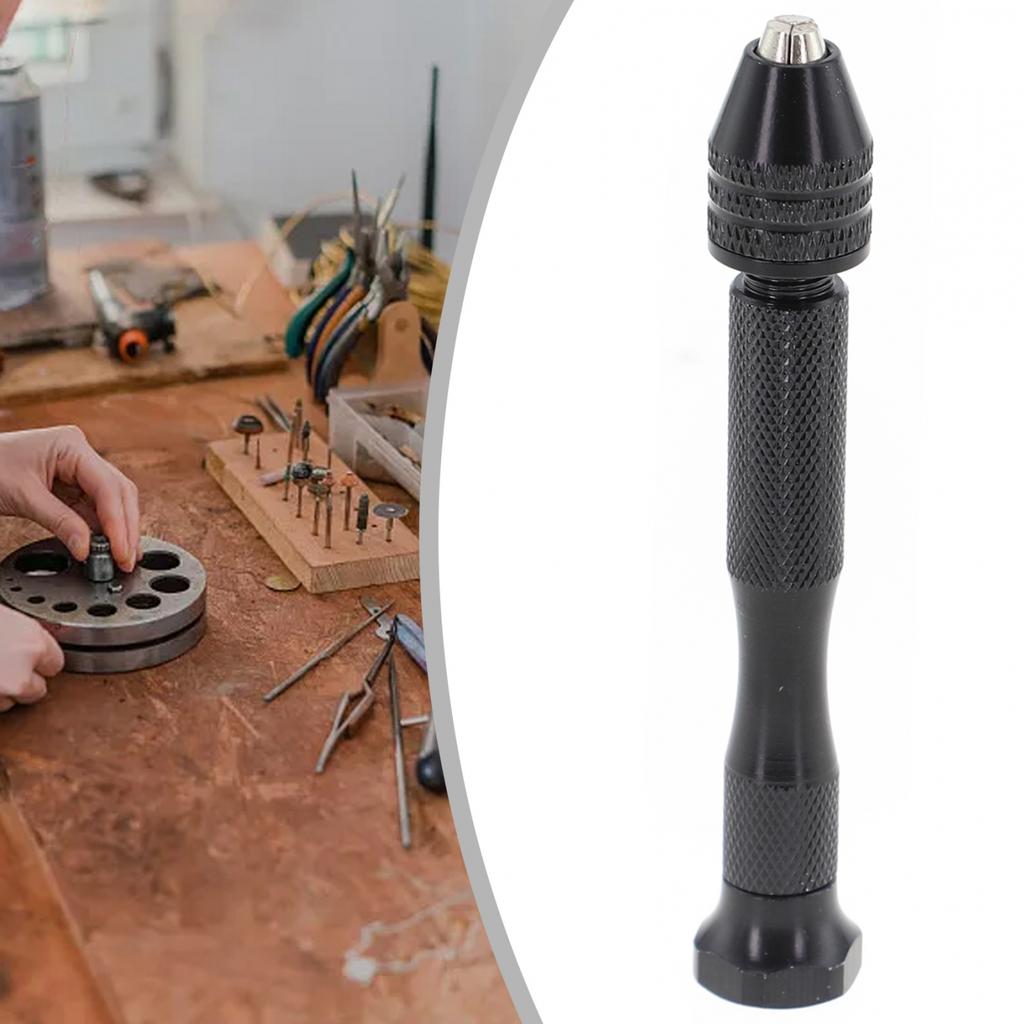 Vynikající ruční vrtačka lehká lipová olivová malá