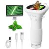 Portable Handheld Digital Microscope 2 Inch IPS Screen Mini Portable Microscope  Science Experiment