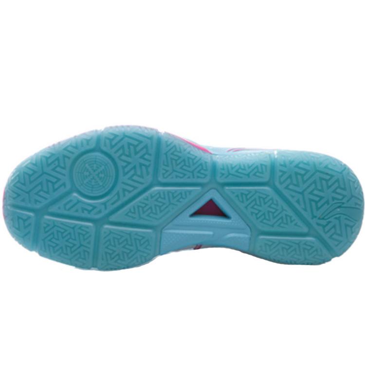 Li Ning ALL DAY 5 Synthetic Leather Slip Resistant Abrasion Resistant Mid top Basketball Shoes Men's White ABPQ015-2