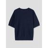 8seconds Boucle Round Embroidered Knit Pullover Navy (454651Fq1R)