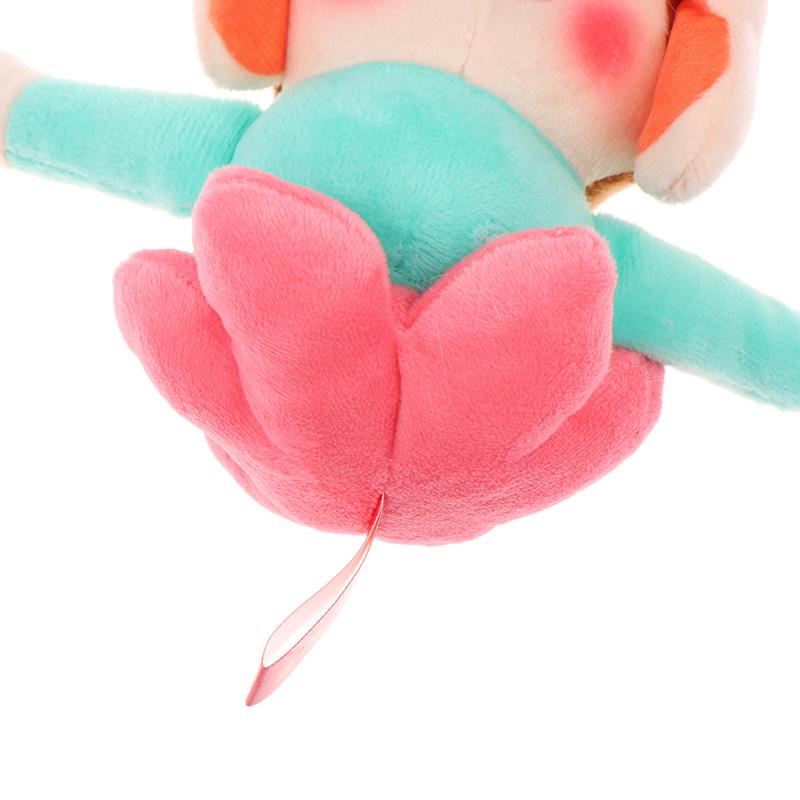 Creative Cartoon Buddha Plush Toy Soft Stuffed Doll Keyring Bag Pendant Cute Plush Dolls Keychain Car Key Decoration