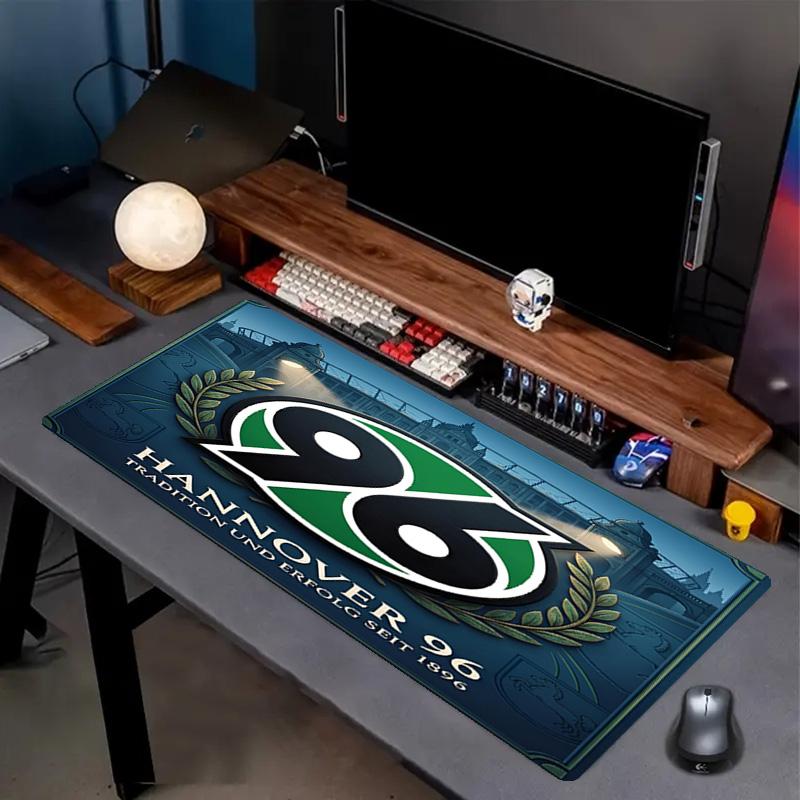 Hannover 96 Football Print Mouse Pad, Anti‑Slip Desktop keyboard Mat, for PC Laptop Gaming Working Daily Use, Cool Festival Surprise Gift