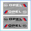 2Pcs Car Body Decoration Stickers Door Personalized Sport 3D Stickers For Opel Astra H G J Insignia Mokka Zafira Corsa Vectra B C D