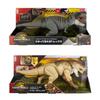 Mattel Jurassic World Glänzender Brüllender und Brüllender Dystortus Set von Dinosaurier Alter 4 und (JURASSISCHE WELT) T-Rex Rex, 2, Kinderfiguren, Spielzeug, Oben,