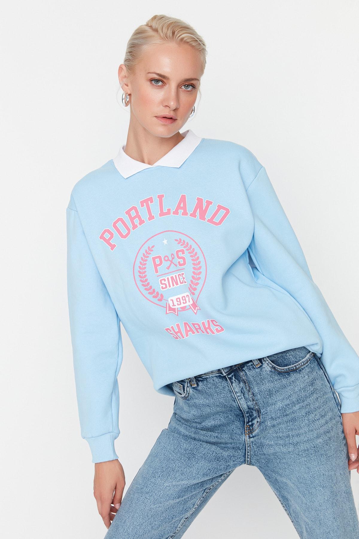

Sweatshirt - Blue - Boyfriend