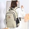 Fashion Women Backpack Nylon Checkered Waterproof Men Travel Backpacks Women's Laptop  Bag College Girls Boys School Backpack