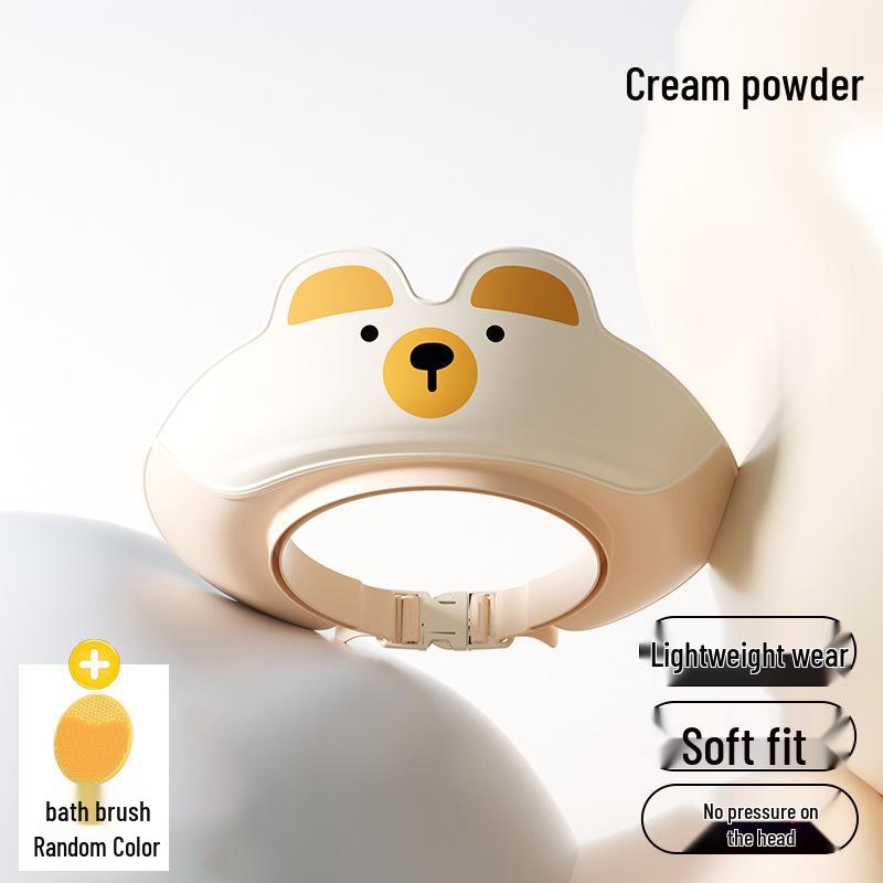Baby Shampoo Cap: Waterproof Infant Bath Shield with Ear Protection