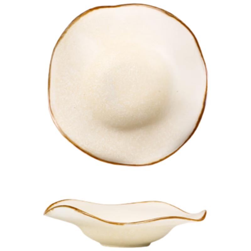 ZISIZ Elegant Ceramic Dinner Plate