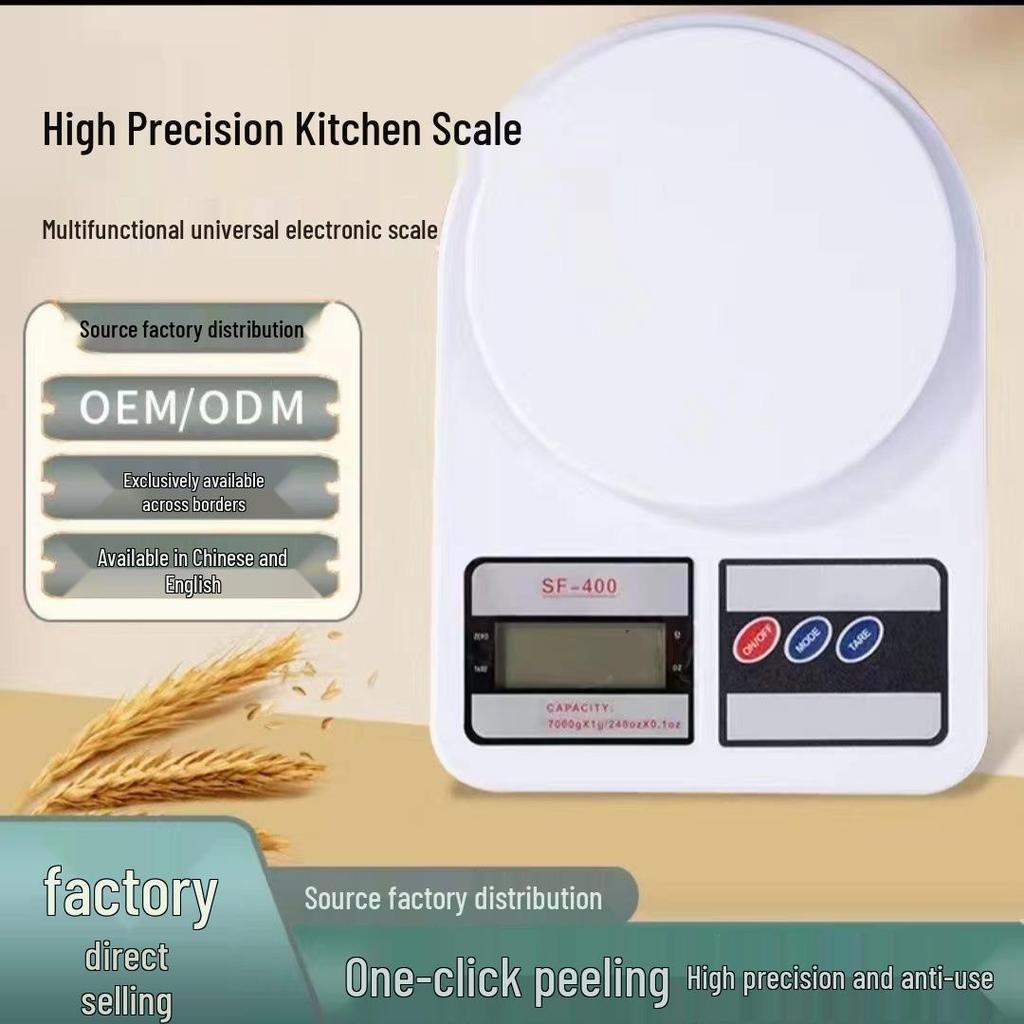 High Precision Rechargeable Kitchen Scale for Accurate Food and Coffee Measurements