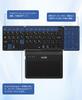 EWiN Keyboard Wireless Foldable Bluetooth Japanese Layout Large Trackpad and Numeric Keypad Full Size Bluetooth Keyboard Can Connect Up to 3 Devices