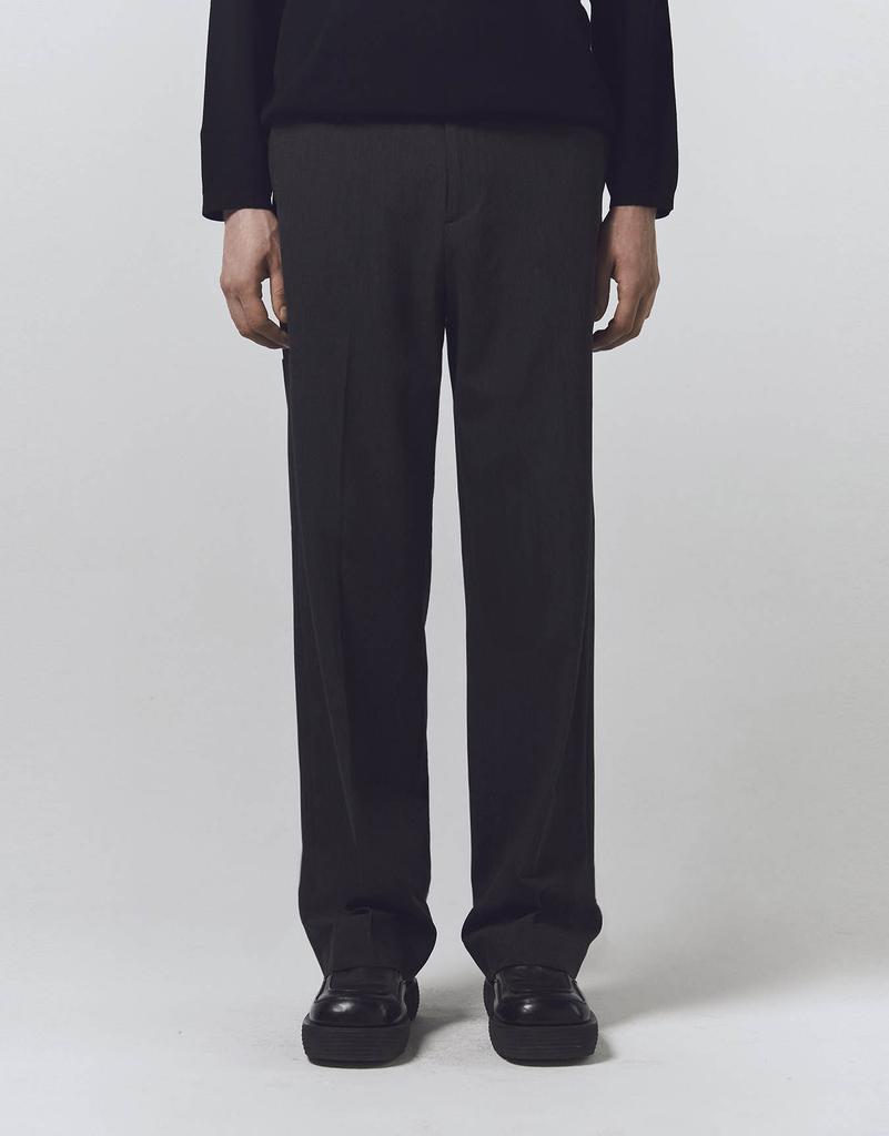 CONCEPTS1ONE Nylon Hidden Elastic Waist Semi-Wide Fit Slacks 10115503/115503 [2 Colors]