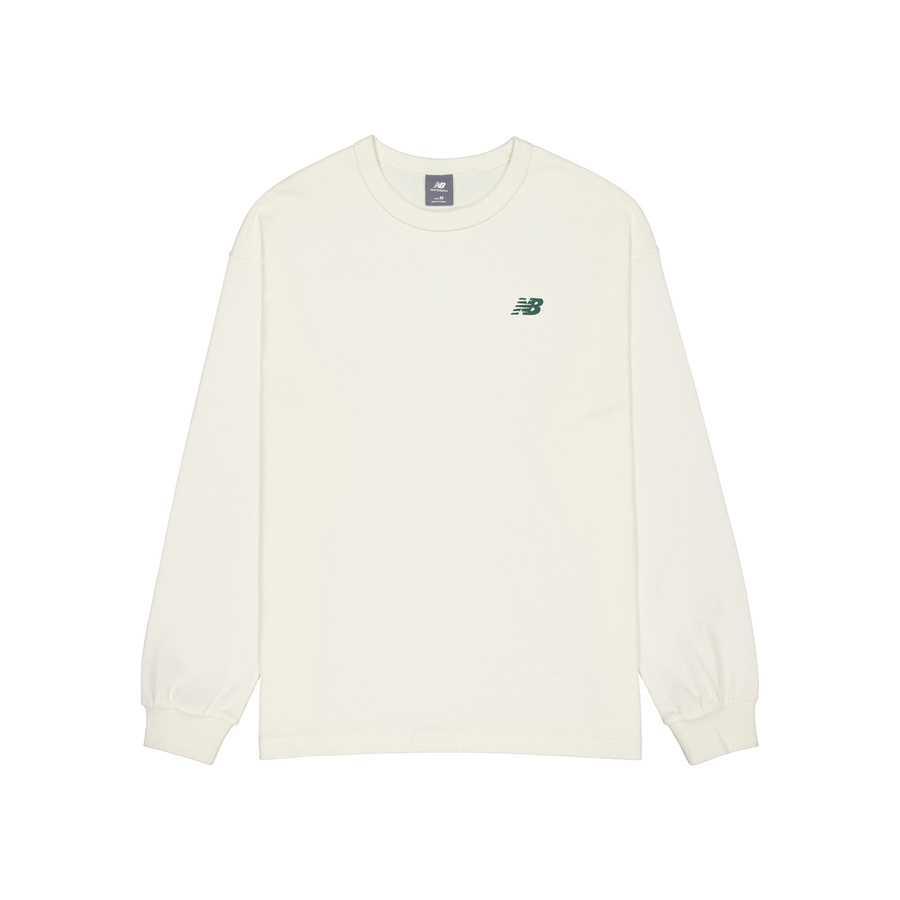 New Balance T Shirt Men s Ivory White NDE31101-IV L