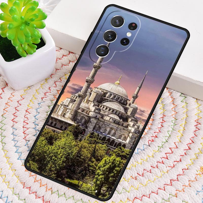 Turkey Istanbul Scenery TPU Phone Case For Samsung Galaxy note 10 pro S26 S25 S24 S23 S22 Ultra Plus S21 FE S20 Shockproof Cover
