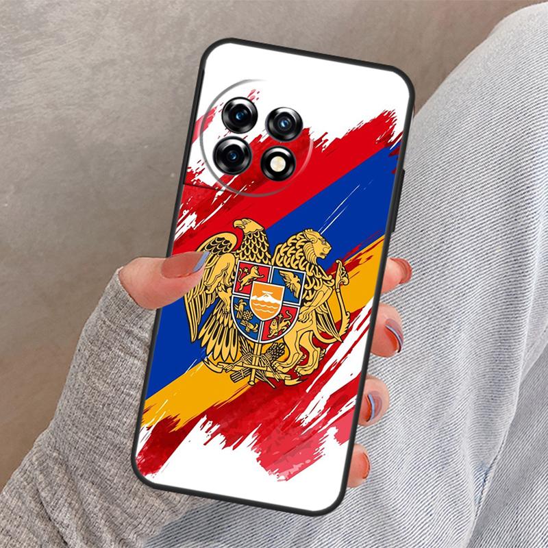 Armenia Armenian Flag Cover For OnePlus Nord 4 3 CE 2 Lite N20 N10 N30 OnePlus 8T 10T 13 13R 12 12R 11 10 Pro Case
