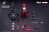 Animester WOLF MASTIFF FORCE Karasu Samurai 19 Scale PVC & ABS & Cloth & Silicone & Alloy Painted Action Figure