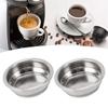 2pcs Set Stainless Steel Portafilter Filter Basket  For Portafilter Coffee Machine