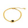 Classic Roman Numeral Necklace & Bracelet for Women - Snake Chain, 18K Gold Plated Stainless Steel, Hypoallergenic Jewelry