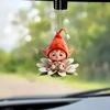 Design Cartoon Fun Acrylic Car Interior Ornament For Home And Decoration Bag