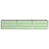 Planter Green 240 x 80 x 45 cm Steel