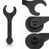 Carbon Steel Bike Bottom Bracket Crank Wrench Removing Installing Repair Tool Wrench Bottom Bracket Wrench