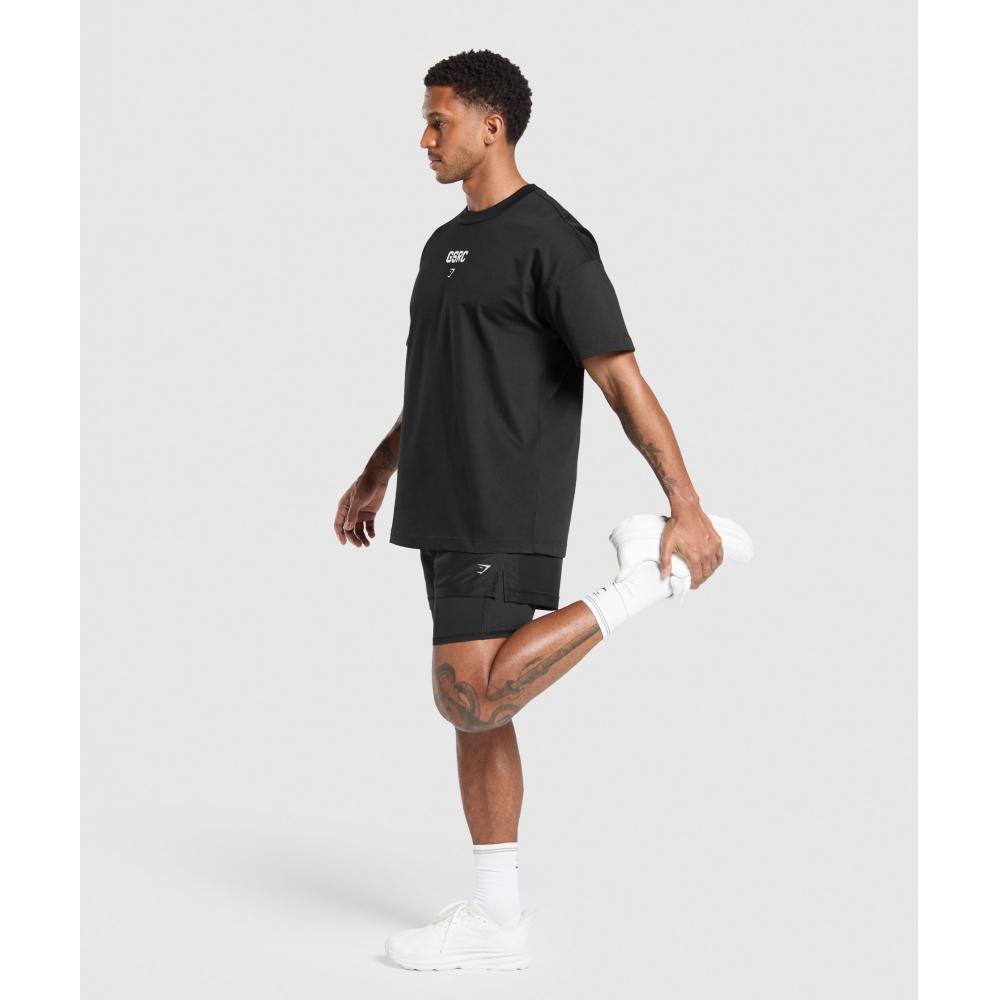 Gymshark Gsrc T shirT Black A2b8c Bb2j