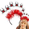 Dress Up Halloween Tiara Hair Hoop Plastic Spider Headband Halloween Goth Headband  Adults Kids