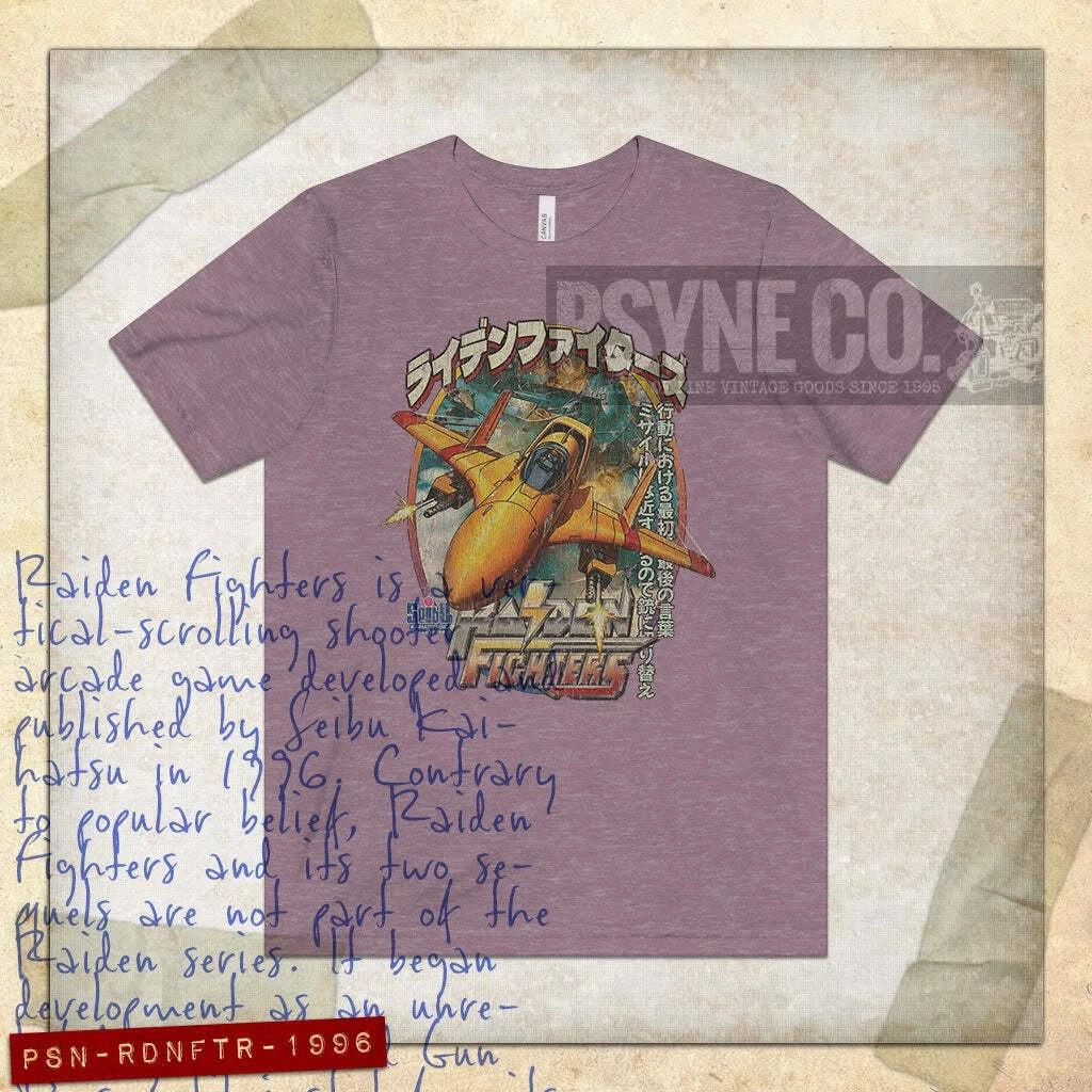 

Raiden Fighters 1996 Vintage Men s T shirt 2XL