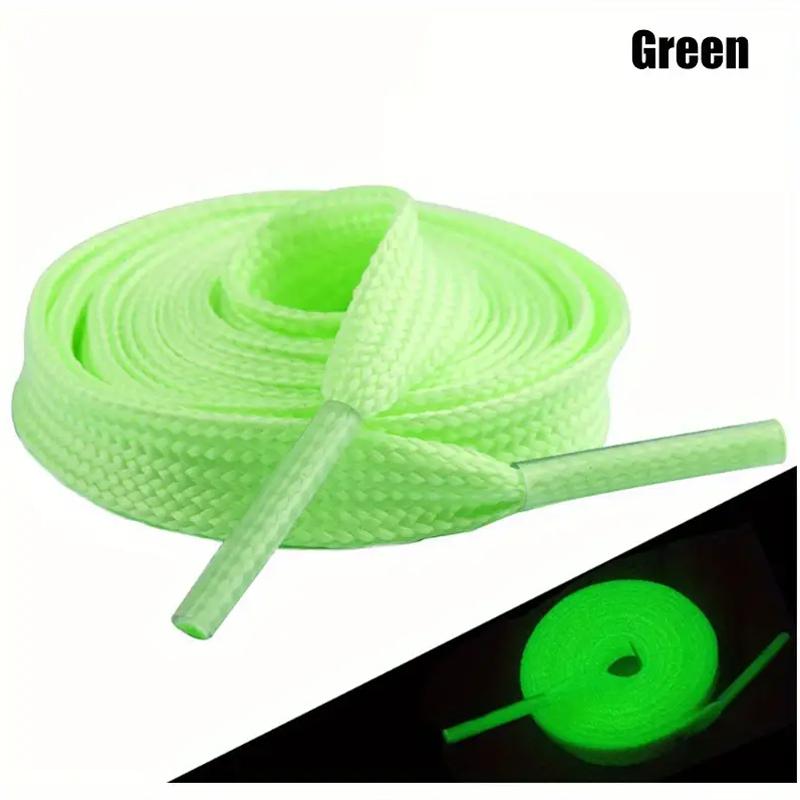 Night Luminous Shoelaces Flat Luminous Shoelaces
