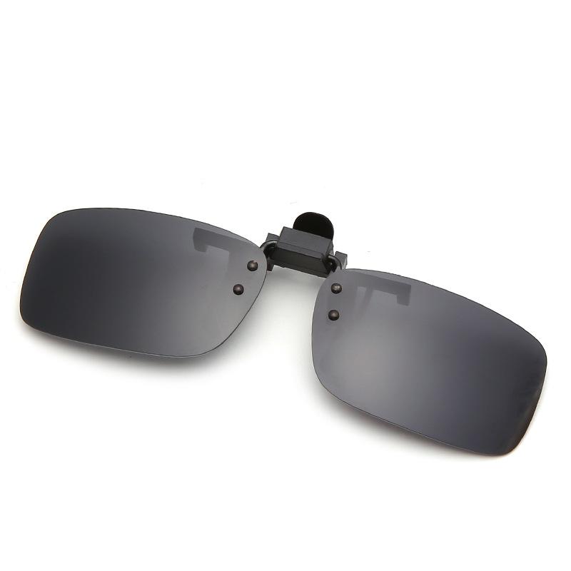 Polarized Clip On Sunglasses UV400 Protection Flip Up Clip-on Sunglasses for Prescription Glasses Driving Fishing Outdoor Use