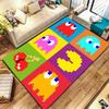 Pac-Man Carpet Rug for Living Room Bedroom Home Sofa Decoration,Kids play Non-slip Floor Mat